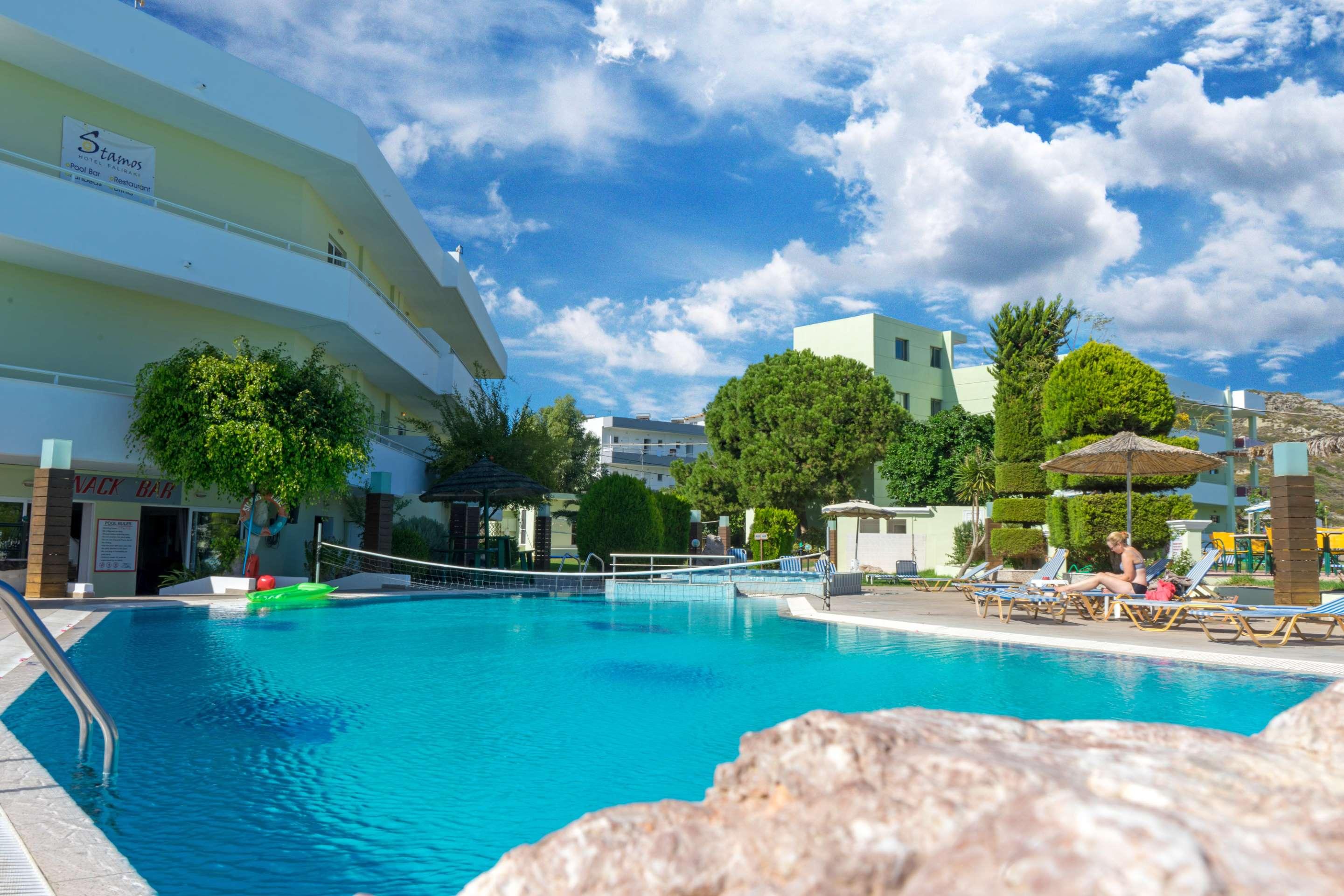 Stamos Hotel Faliraki Exterior photo