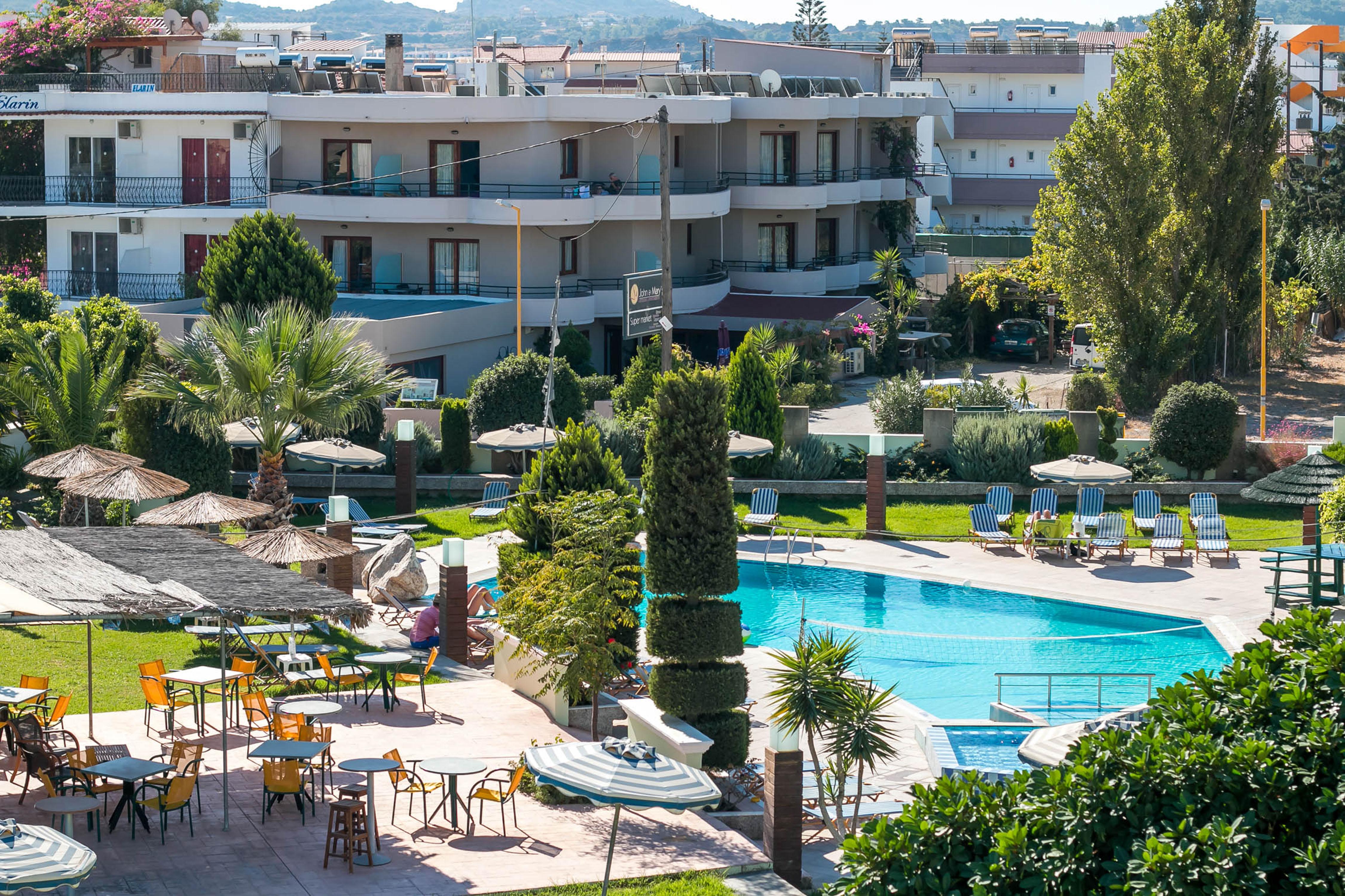 Stamos Hotel Faliraki Exterior photo